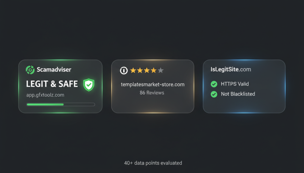 gfxtoolz scamadviser score legit safe trustpilot review data 2026,
Is GFXToolz legit