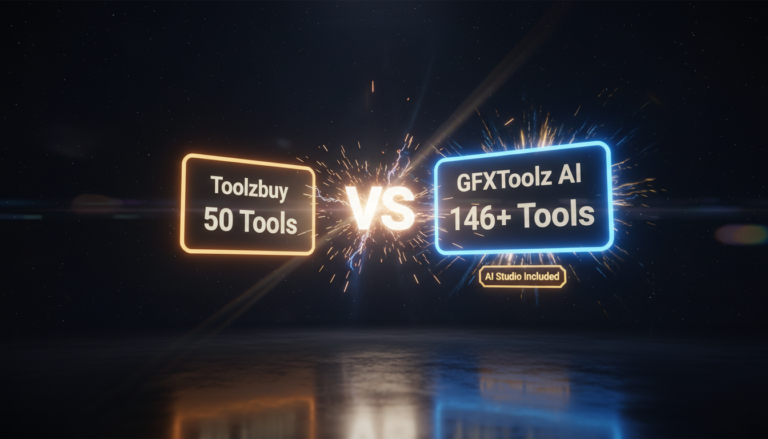 gfxtoolz vs toolzbuy 2026 — 146 tools beats 50 comparison