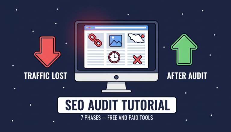 seo audit tutorial 2026 — 7 phase complete website audit guide for beginners