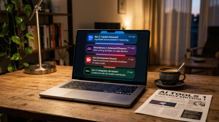 AI tools weekly update April 2026 — Wan 2.7 Nano Banana 2 Sora shutdown Veo 3.1 news India