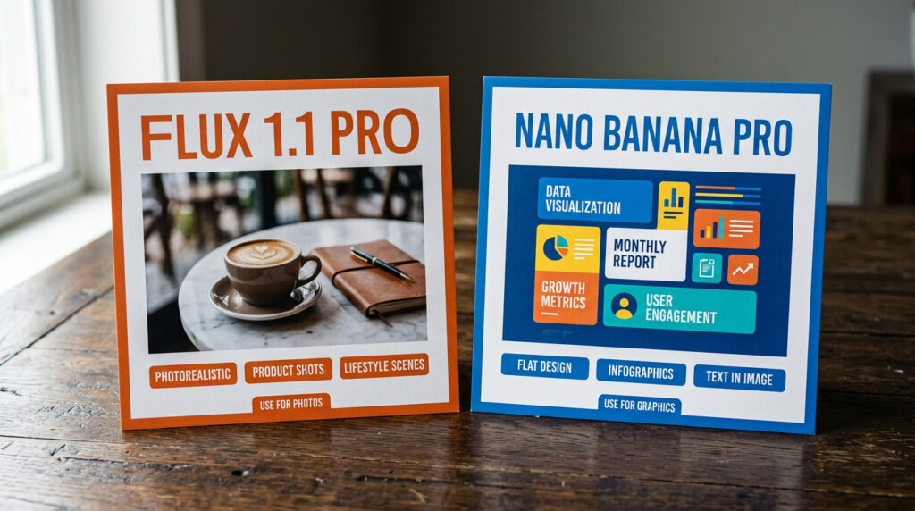 flux 1.1 pro vs nano banana pro comparison — which AI image generator to use when 2026