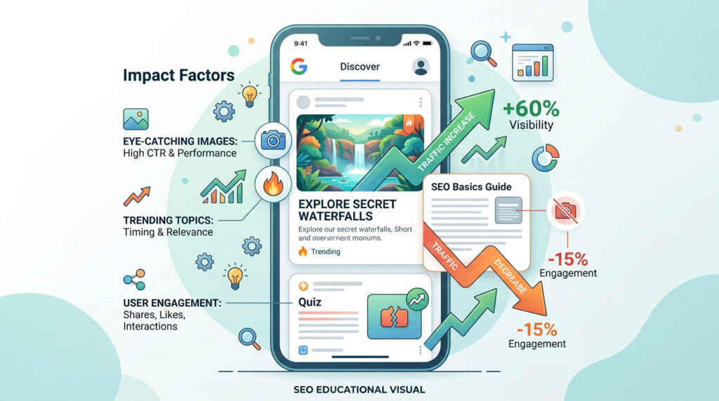 google discover update February 2026 — impact on Discover impressions and recovery guide