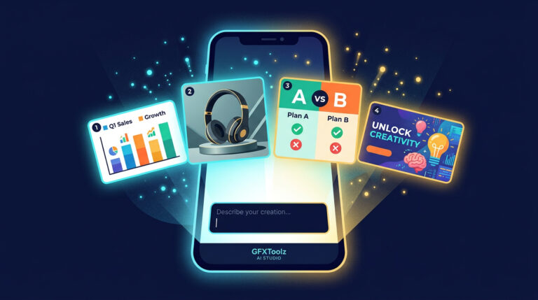 nano banana AI image generator GFXToolz 2026 — create blog images in seconds