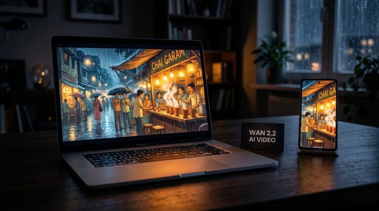 wan 2.2 AI video GFXToolz 2026 — animated artistic video generator guide India